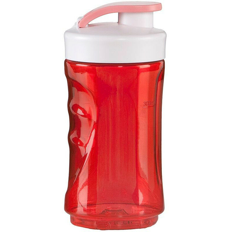 Ersatzflasche für Smoothie-Mixer 300ml rot