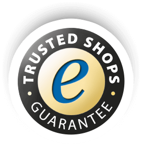 Trusted Shops zertifiziert - bis zu 20.000 Euro Käuferschutz