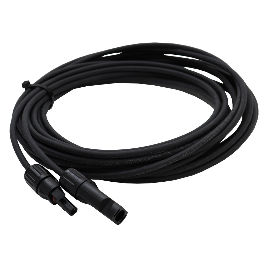 [WS41-1001-001] 4mm² Anschlusskabel Solarmodul zu Laderegler 5 Meter