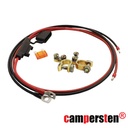 10mm² Batterieanschlußkabel BAKA40 mit 40A Sicherung und Polklemmen