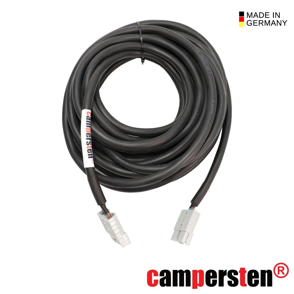 [CPT50A50A2x4-10] 10m Verlängerungskabel 2x4mm² für Solartaschen mit 50A Anderson Stecker z.B. für FSP-2 und Sunfolder