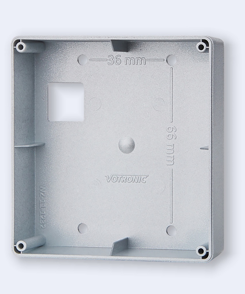 [Votronic-2024] Votronic Aufbaugehäuse silber für LCD-Geräteserie S - 2024