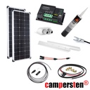 200W Wohnmobil-Solaranlage, Komplett-Set mit Haltespoiler von campersten®