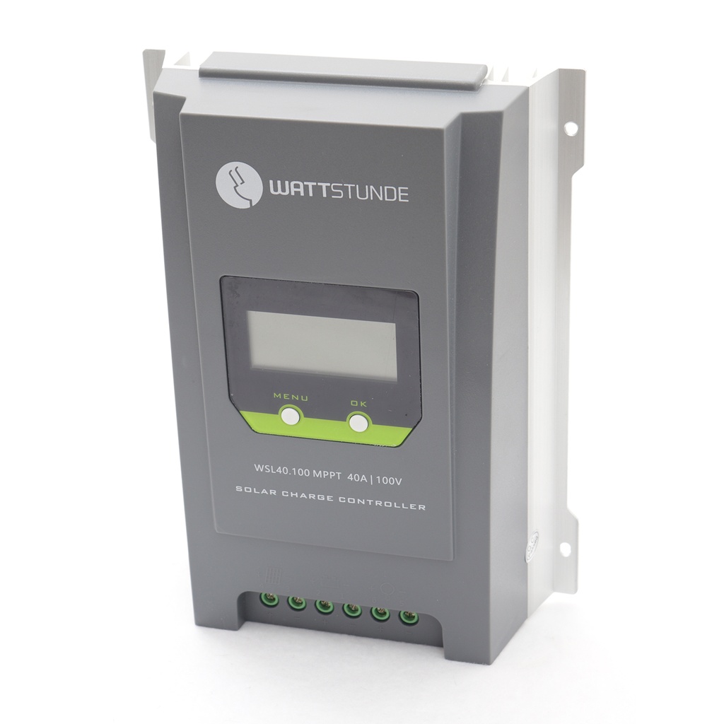 [WS300-10040] WATTSTUNDE® 40A 90V MPPT Solar Laderegler WSL40.100 MPPT