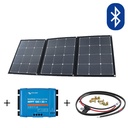 Wattstunde® SunFolder 120W Solartasche Solarmodul MPPT Set+ inkl. 30A MPPT Laderegler mit Bluetooth und Anschlusskabel, faltbar