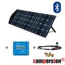 135Watt Solartaschenset FSP-2 Solarmodul MPPT Set+ inkl. 15A MPPT Laderegler mit Bluetooth und Anschlusskabel, faltbar