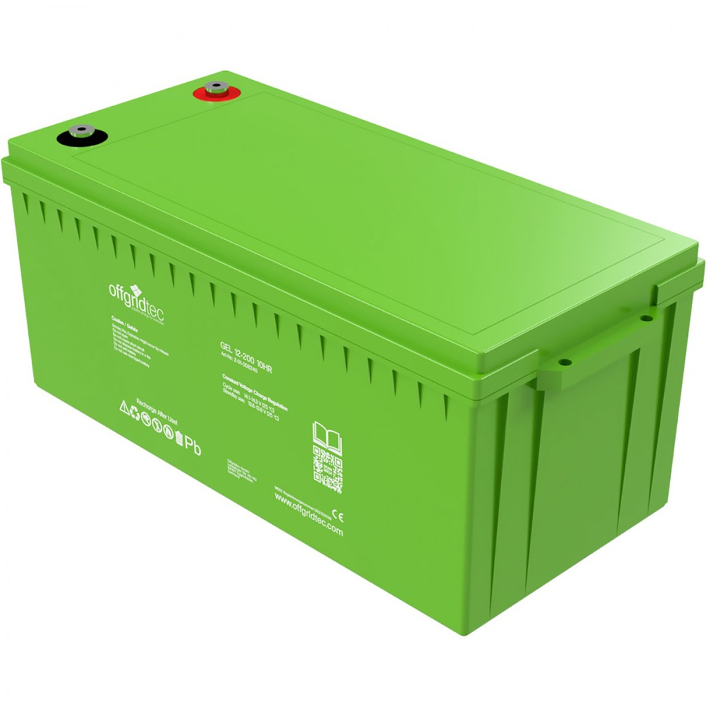 [OGT2-01-008240] Offgridtec 200Ah C10 GEL Akku 12V