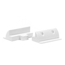 Offgridtec ABS Verbindungs-Spoiler Set weiß Verbindungsprofile 180mm