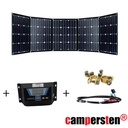 200Watt Solartaschenset FSP-2 Solarmodul Basic Set inkl. 20A  Laderegler Anschlusskabel, faltbar