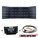 180Watt Solartaschenset FSP-2 Solarmodul Set inkl. 20A PWM Laderegler mit Anschlusskabel, faltbar