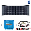 180Watt Solartaschenset FSP-2 Solarmodul Set inkl. 15A MPPT Bluetooth Laderegler mit Anschlusskabel, faltbar