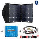 90Watt Solartaschenset FSP-2 Solarmodul Set inkl. 10A MPPT Bluetooth Laderegler mit Anschlusskabel, faltbar