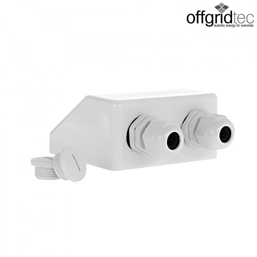 [OGT8-01-006575] Offgridtec© Dachdurchführung 2-fach Heavy weiß
