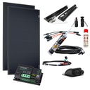 200W Wohnmobil-Solaranlage, Komplett-Set mit Schindel Zellen OLP, Votronic MPPT Laderegler und Haltespoiler von campersten®
