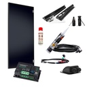 155W Wohnmobil-Solaranlage, Komplett-Set mit Schindel Zellen OLP, Votronic MPPT Laderegler und Haltespoiler von campersten®