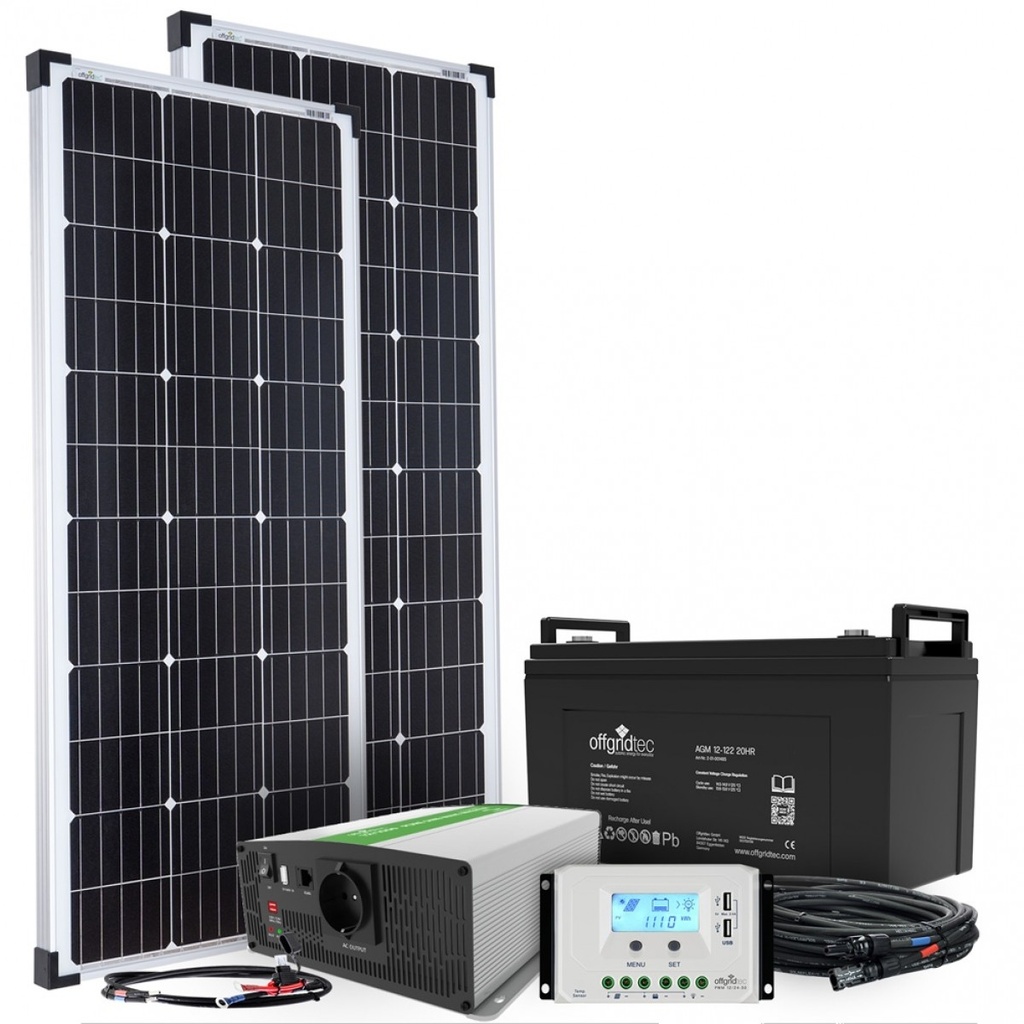 [OGT4-01-002670] Offgridtec Autark M-Master 200W Solar - 1000W AC Leistung 122Ah AGM Akku
