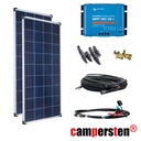 320W Solar Inselanlage Bausatz (2x160W) Solar Laderegler 30A MPPT smartsolar mit Bluetooth