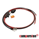 10mm² Batterieanschlußkabel BAKA40 mit 40A Sicherung und M8 Kabelschuh