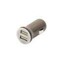 USB Adapter Kfz Steckdose KFZ-Netzteil; USB-A-Buchse x2 12÷24VDC auf 5V/2x2,1A