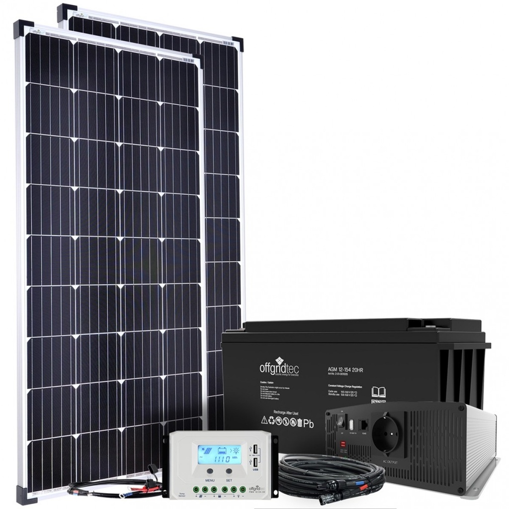 [OGT4-01-002675] Offgridtec Autark XL-Master 300W Solar - 1500W AC Leistung 154Ah AGM Akku
