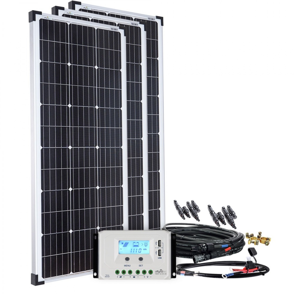 [OGT4-01-002655] basicPremium-L 300W Solaranlage 12V/24V