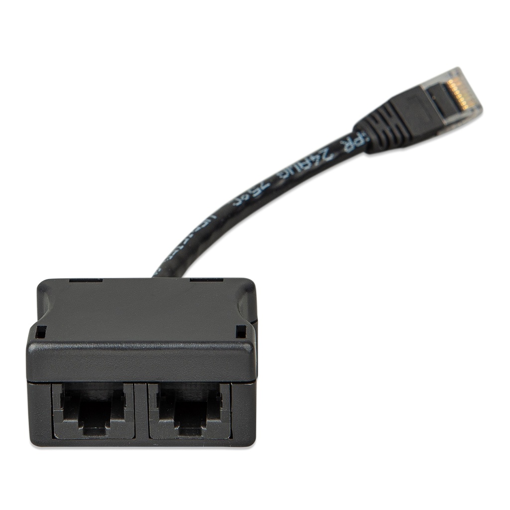 [Victron-ASS030065510] VictronEnergy Energy RJ45 Splitter 15cm Kabel 1xRJ45  männlich 2xRJ45 weiblich