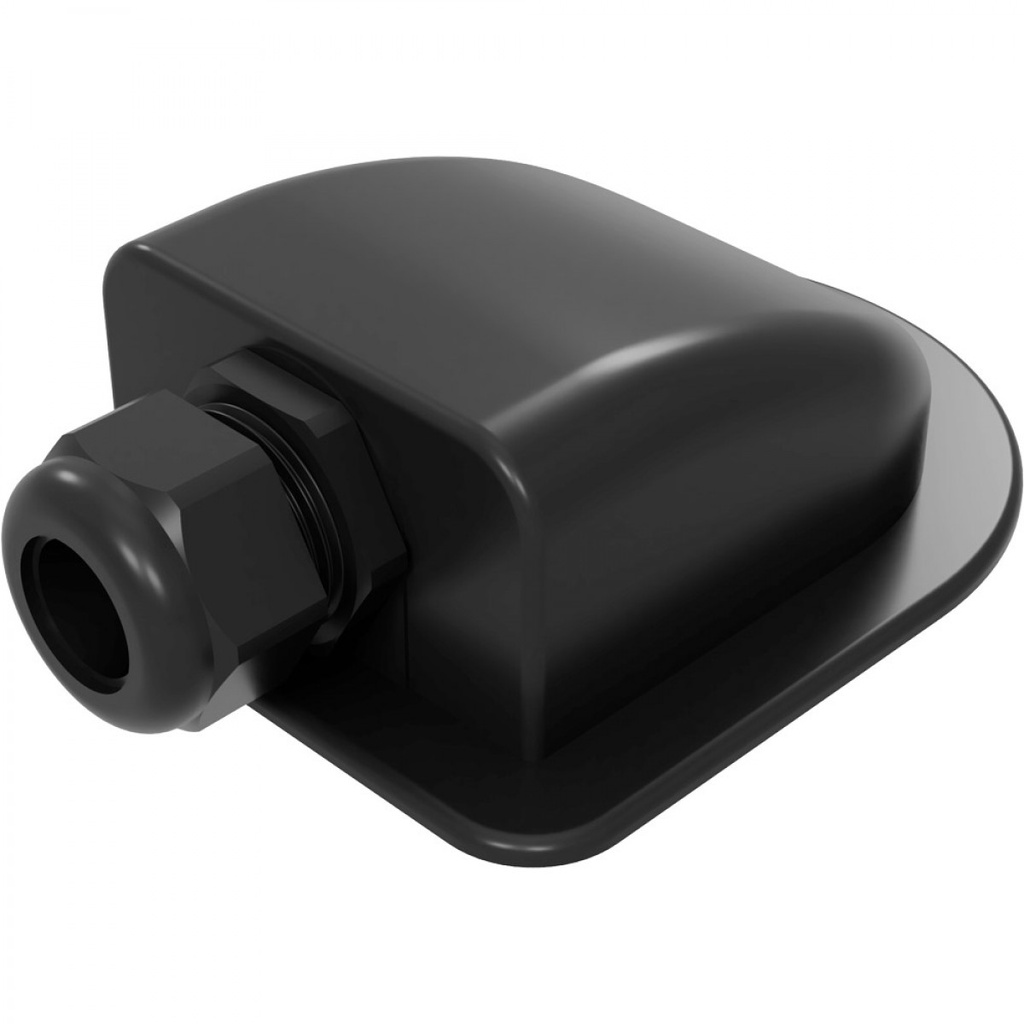 [OGT8-01-010550] Offgridtec Dachdurchführung 1-fach schwarz für Kabeldurchmesser 13mm-18mm