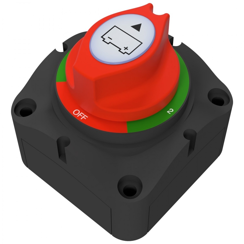 [OGT8-01-012820] Offgridtec Batteriewahlschalter zum Umschalten zweier Batteriekreise, Verbraucher, Ladequellen 175A M10