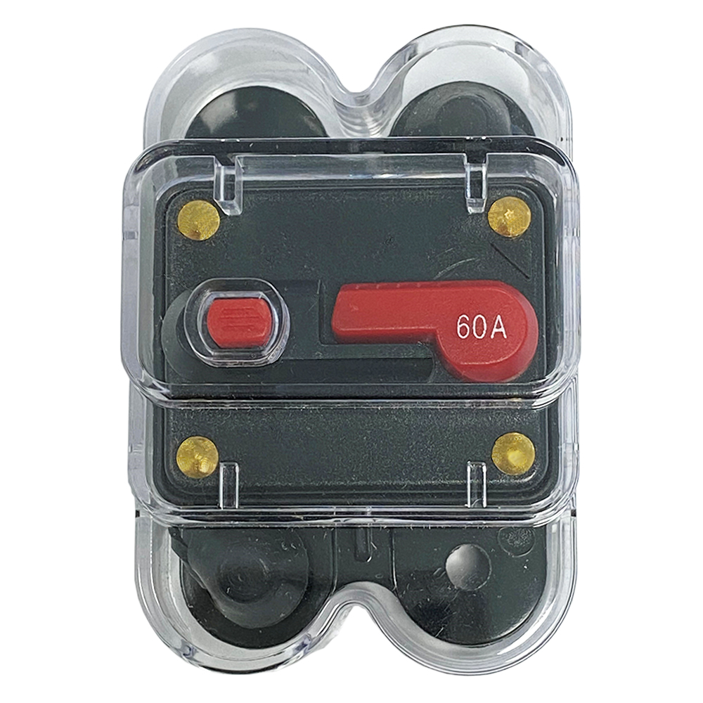 Offgridtec® DC Leitungsschutzschalter mit Abdeckung 60A