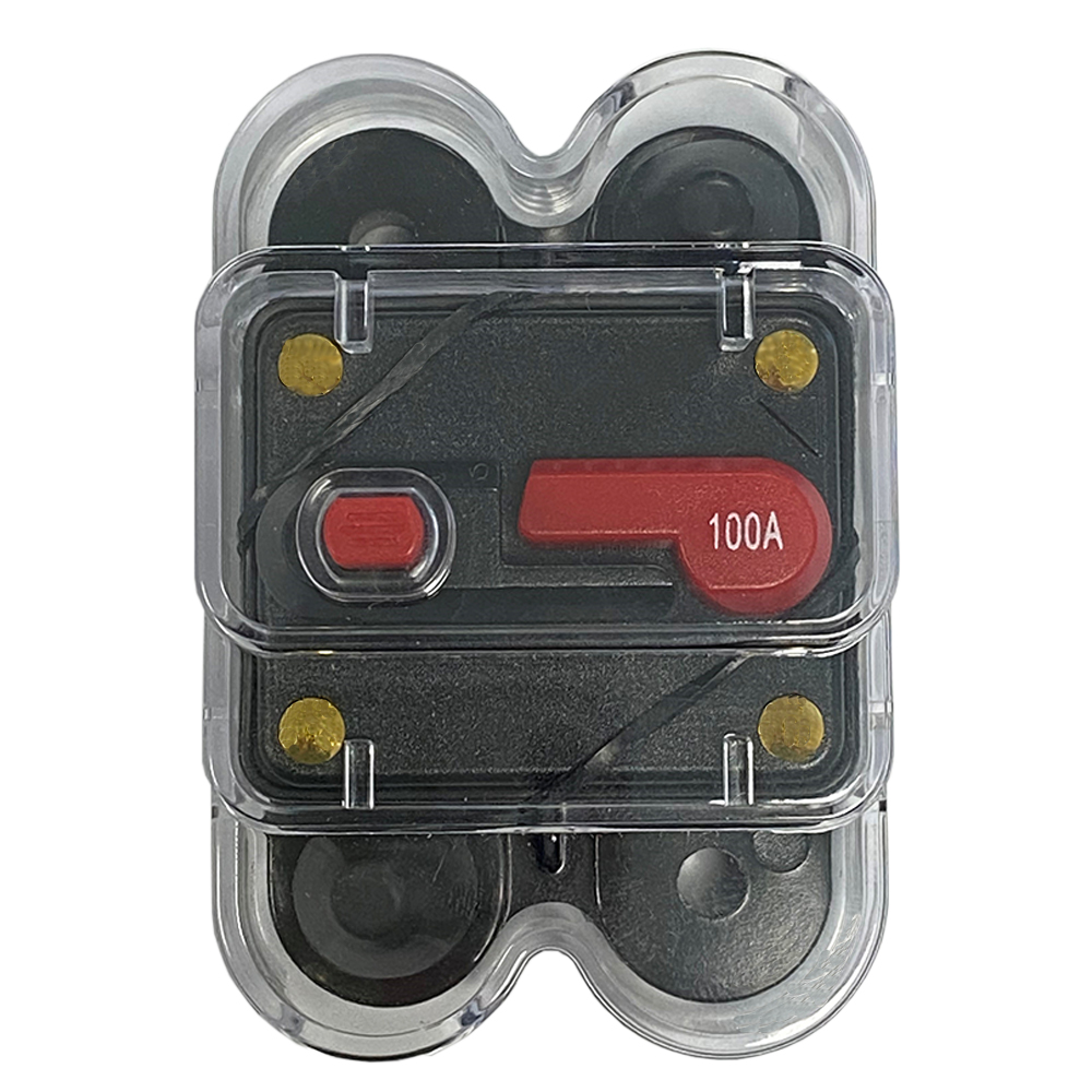 Offgridtec® DC Leitungsschutzschalter mit Abdeckung 100A