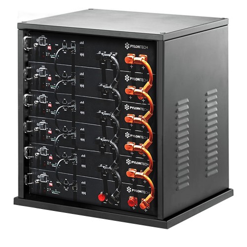 [CPT-PY144PAC-C] Pylontech LiFePO4 Speicherpaket 48V 14,4kWh - US2000C  LiFePO4 Batterie mit Rack