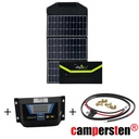 195Watt 36V Solartaschenset FSP-2 Solarmodul Set inkl. 20A PWM Laderegler mit Anschlusskabel, faltbar - für 24Volt Akkus
