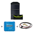 195Watt Solartaschenset inkl. 15A MPPT Bluetooth Laderegler mit Anschlusskabel, faltbar
