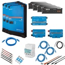 Solarspeicher Heimspeicher-System als Victron ESS 14 kWh 4x US3000C 15 kVA (3 Phasen m. 5 kVA)  mit Cerbo GX 1 freier DC Anschluss