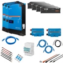 Solarspeicher Heimspeicher-System als Victron ESS 14 kWh 4x US3000C 15 kVA (3 Phasen m. 5 kVA)  mit integriertem GX 1 freier DC Anschluss