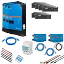 Solarspeicher Heimspeicher-System als Victron ESS 21 kWh 6x US3000C 15 kVA (3 Phasen m. 5 kVA) mit integriertem GX 1 freier DC Anschluss