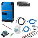Solarspeicher Heimspeicher-System als Victron ESS 7 kWh 2x US3000C 3 kVA (1 Phase) mit integriertem GX 1 freier DC Anschluss