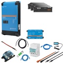 Solarspeicher Heimspeicher-System als Victron ESS 10,5 kWh 3x US3000C 3 kVA (1 Phase) mit Cerbo GX 1 freier DC Anschluss