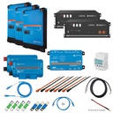 Solarspeicher Heimspeicher-System als Victron ESS 9,6 kWh 2x US5000 15 kVA (3 Phasen m. 5 kVA) mit Cerbo GX 1 freier DC Anschluss
