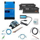 Solarspeicher Heimspeicher-System als Victron ESS 9,6 kWh 2x US5000 3 kVA (1 Phase) mit integriertem GX 1 freier DC Anschluss