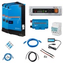 Solarspeicher Heimspeicher-System als Victron ESS 5,12 kWh 1x Pytes V5 15 kVA (3 Phasen m. 5 kVA) mit integriertem Cerbo GX 1 freier DC Anschluss