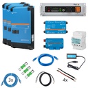 Solarspeicher Heimspeicher-System als Victron ESS 5,12 kWh 1x Pytes V5 9 kVA (3 Phasen m. 3 kVA) mit Cerbo GX 1 freier DC Anschluss