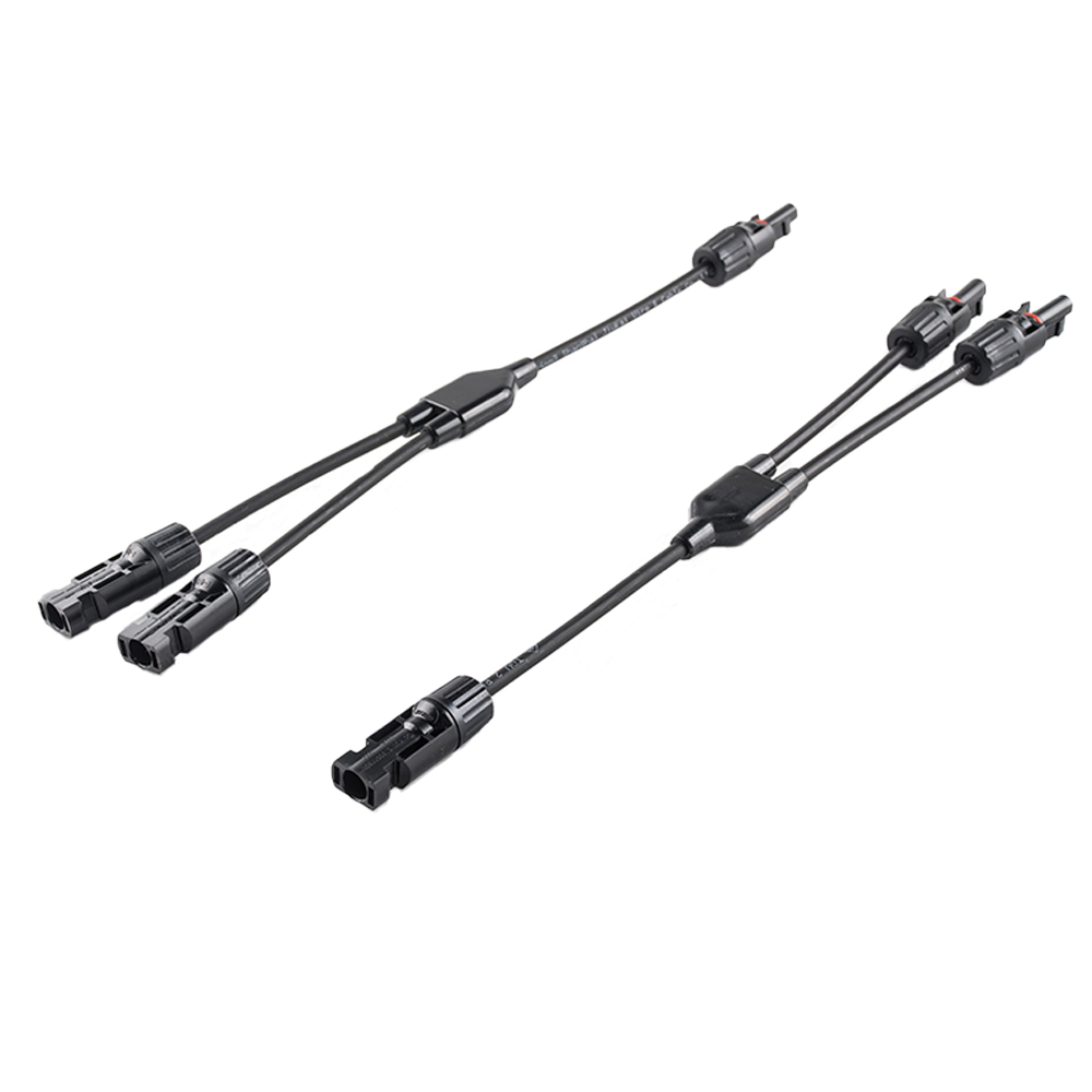 [OGT8-01-010337] Offgridtec 2-fach Abzweigbuchsen Y-Verbinder inkl. Kabelverlängerung (Paar)