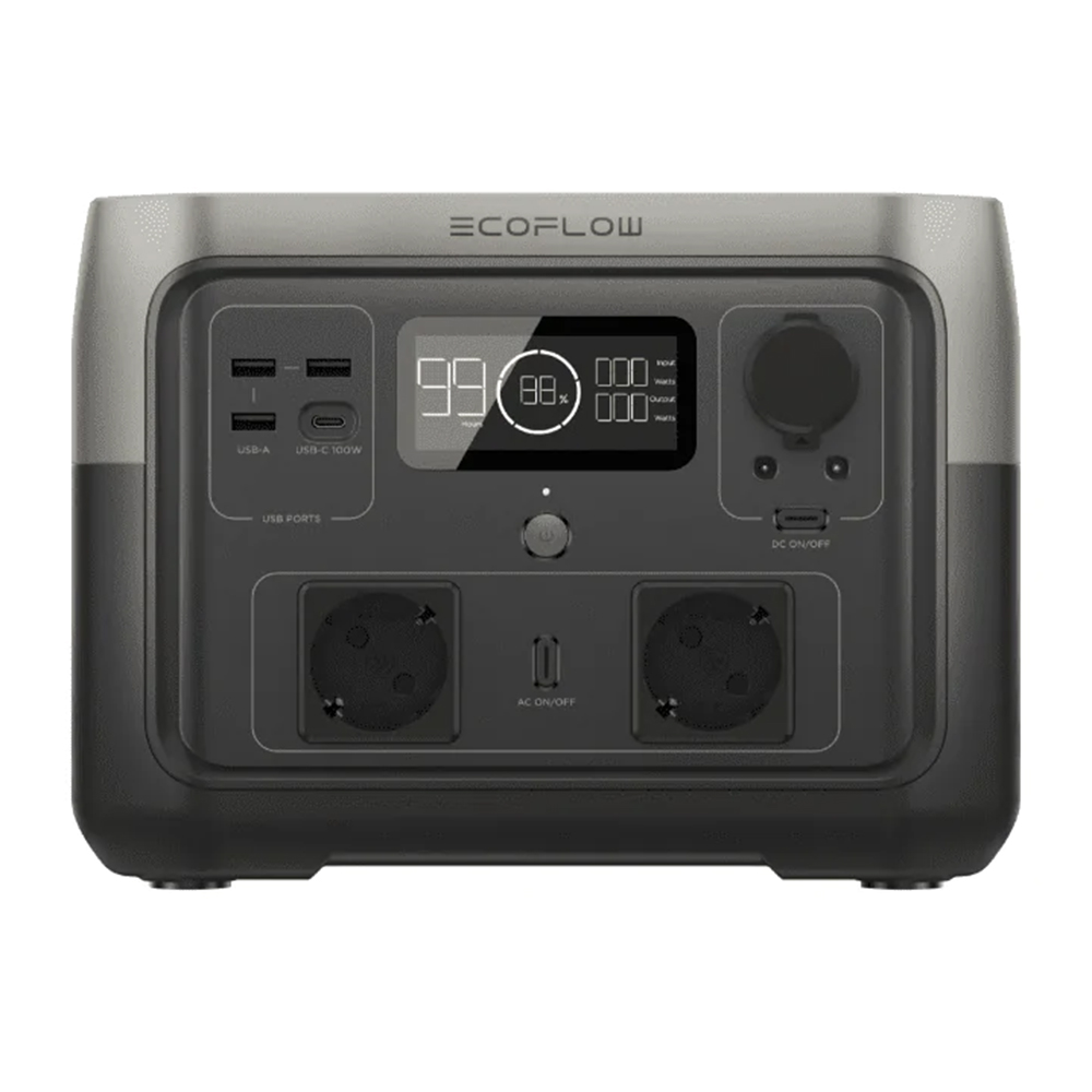 [OGT2-11-015815] EcoFlow River 2 EU Powerstation 256Wh 300W AC USB-Port mit 0% Umsatzsteuer nach §12 Abs. 3 UStG