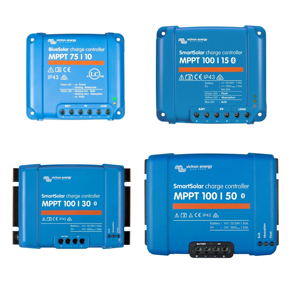 [Victron-MPPT-12V/24V] Victron MPPT Laderegler für 12V und 24V Systeme