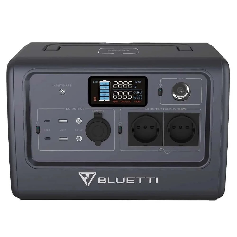 [OGT2-25-014725] Bluetti PowerOak EB70 Powerstation 1000W 716Wh Grau