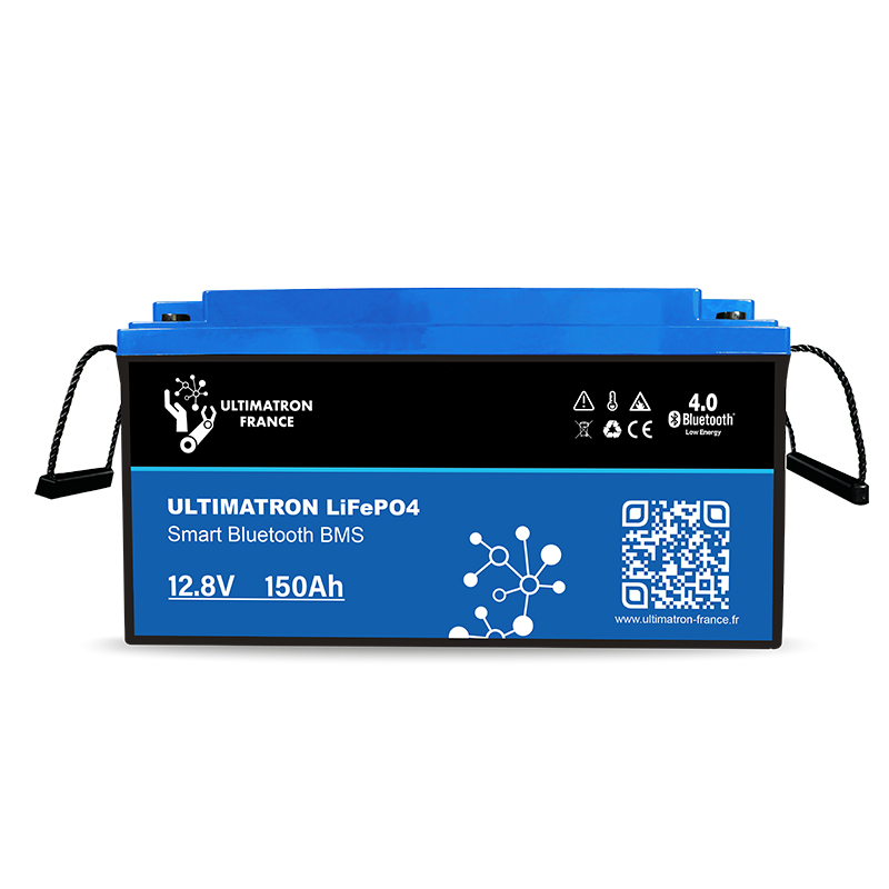 ULTIMATRON® LiFePO4 12,8V 150Ah Solarakku mit Smart BMS 1920Wh