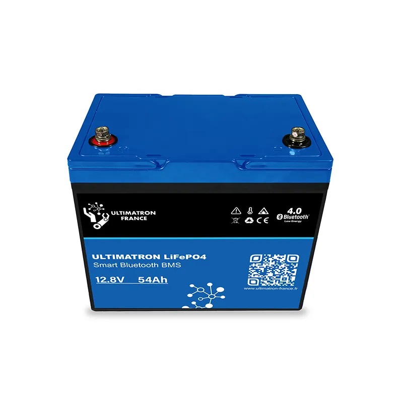 ULTIMATRON® 12V 54Ah LiFePO4 Batterie Smart BMS