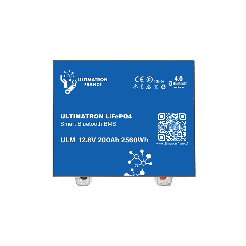 ULTIMATRON® 12V 200Ah Untersitz LiFePO4 Batterie