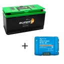 Set mit 30A Bluetooth Ladebooster und Super B EPSILON 12V150AH